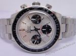 Replica Rolex Daytona Paul Newman 7750 Silver Chronograph Watch